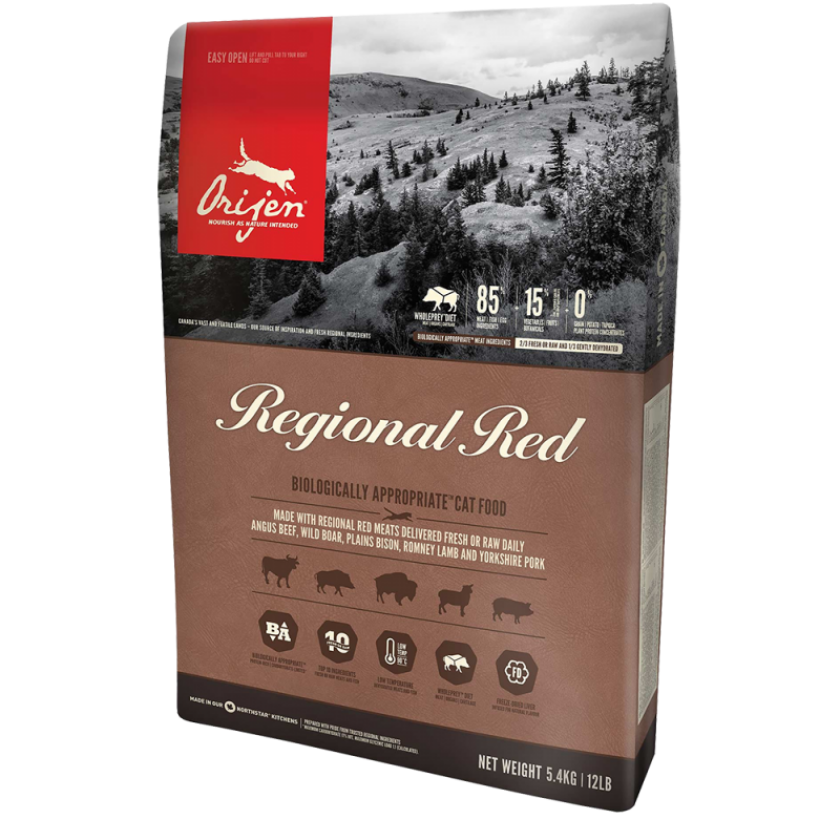 Orijen Regional Red kattemat (5,4 kg)