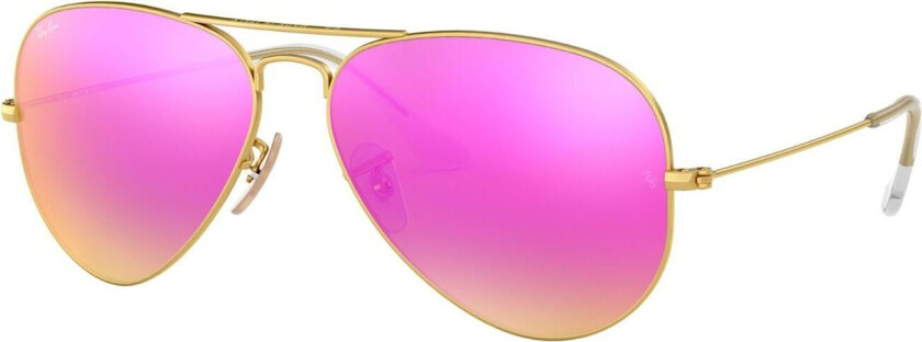 Aviator Large Metal rb3025 112/4T - Pink Mirror