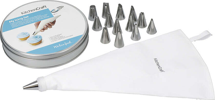 Kitchencraft Sweetly Does It Kakesprøyte Sett