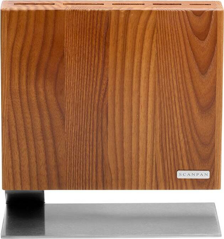 Knivblokk Karbonisert Aske