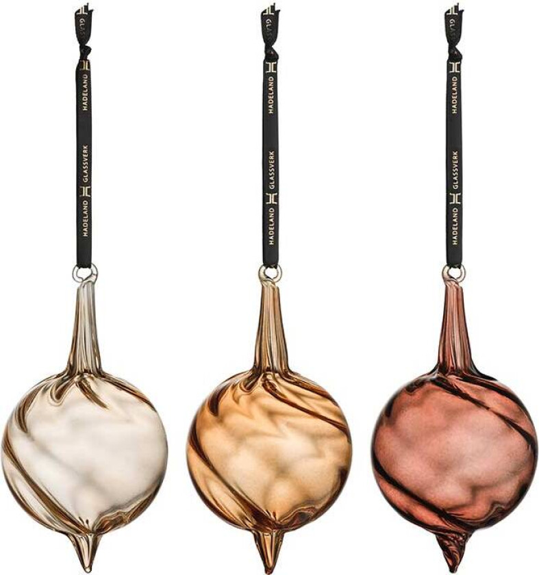 Julekule Champagneglassklang 3pk