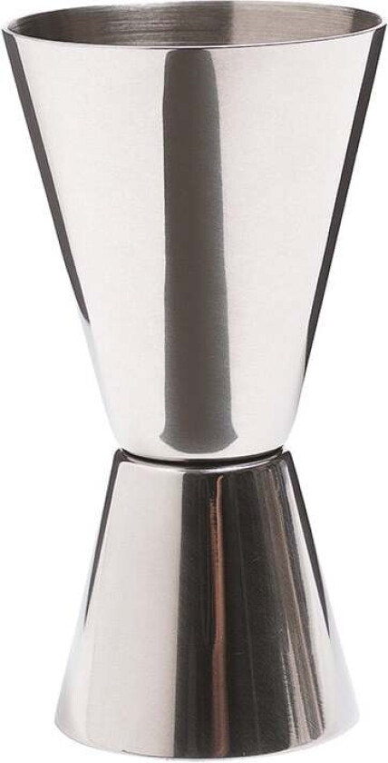 Barcraft Målebeger Dual Rustfritt Stål