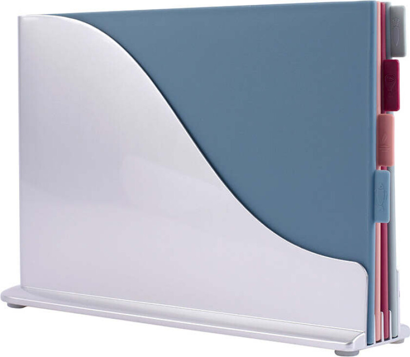 Kitchenline Skjærefjøl Sett 4stk med Stativ