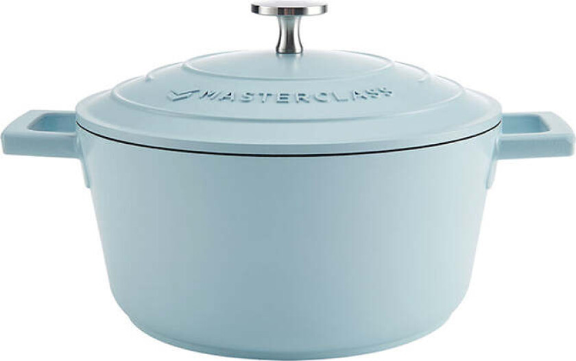 Masterclass Cast Aluminium Gryte 2,4L Himmelblå
