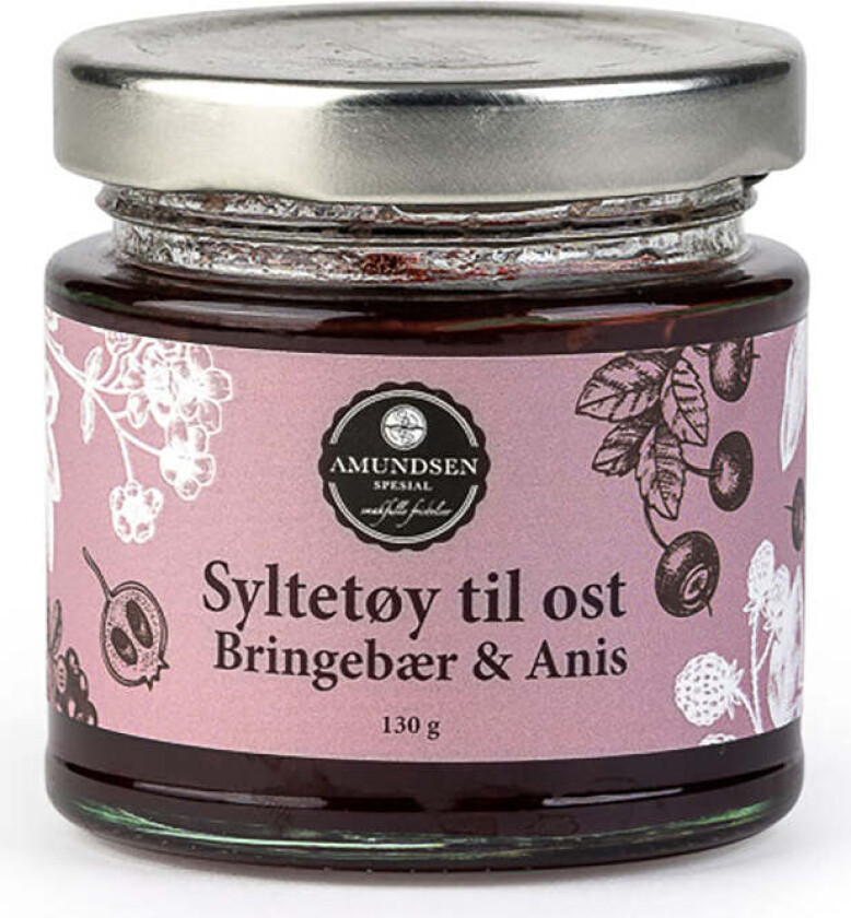 Amundsen Syltetøy Bringebær & Anis