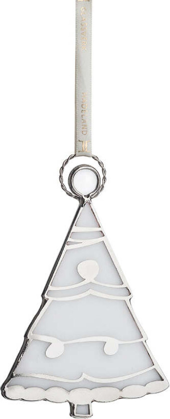 Tiffany Juletre Hvit Juletrepynt