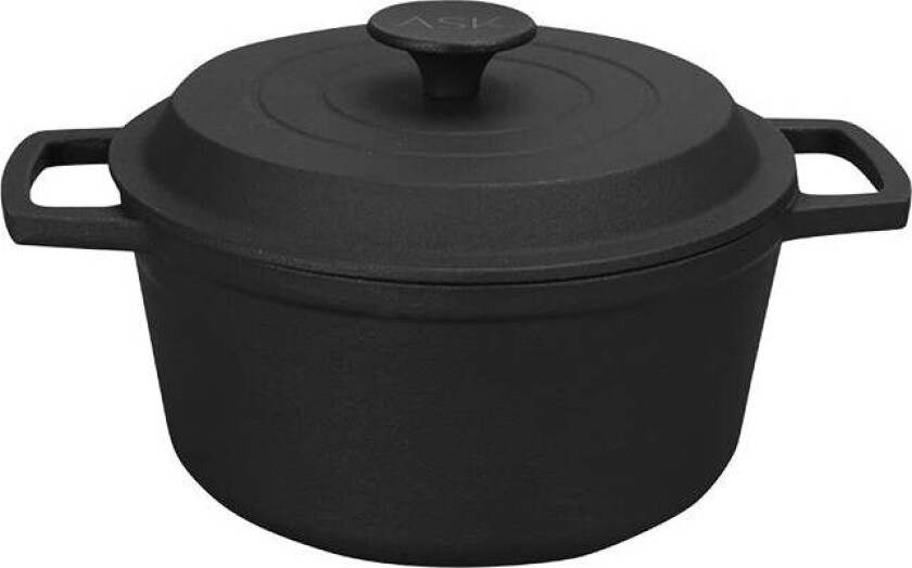 Malm Støpejernsgryte Uten Emalje 2,5L