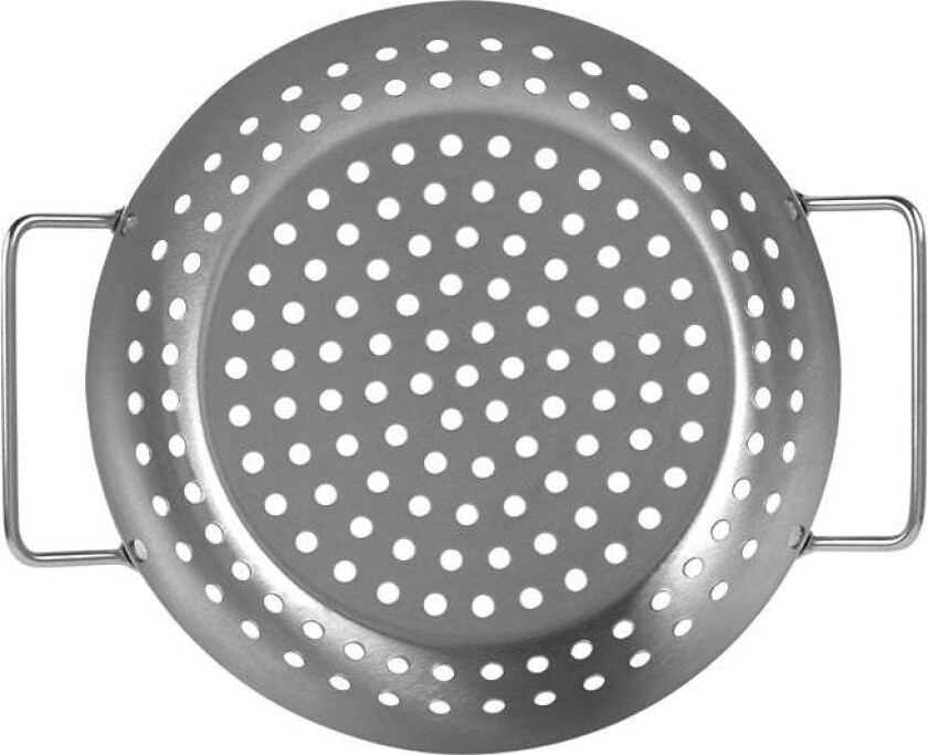 BBQ GRILLFORM RUSTFRITT STÅL RUND 22 CM