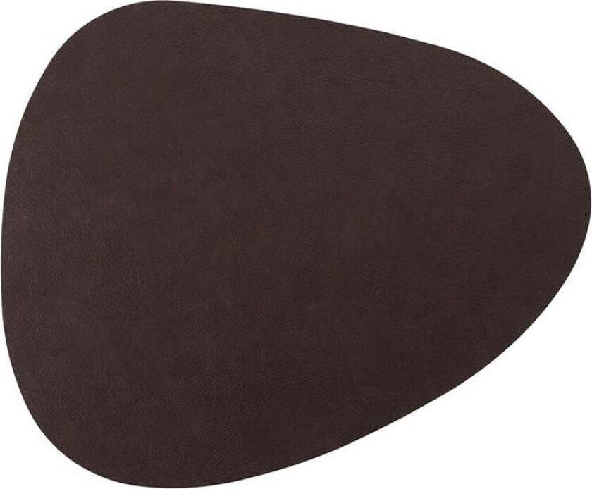Bordbrikke Organisk 45x30cm Mørk Brun