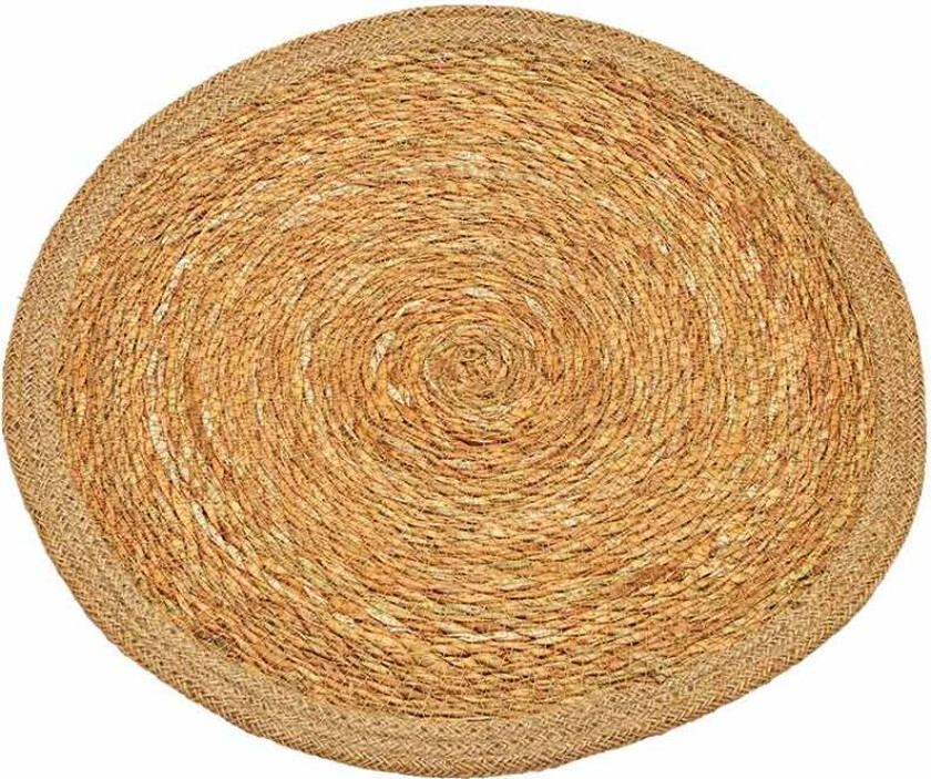 Bordbrikke Rund 38cm Natur