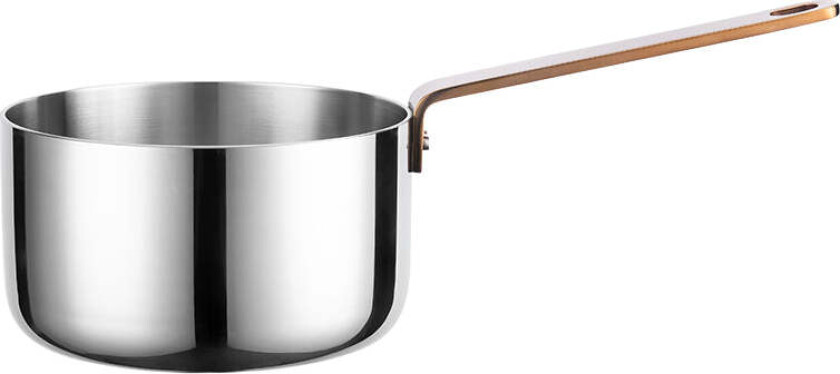 Boen Kasserolle 3-Ply 1,8L 16cm Med Rosegull Håndtak