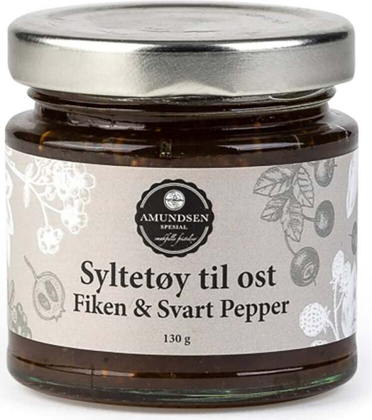 Amundsen Syltetøy Fiken & Svart Pepper