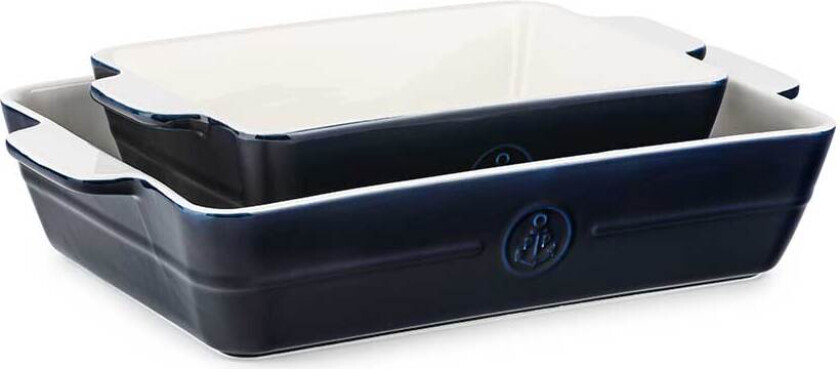 Bilde av Ildfast Form Sett 32,5x20,5 / 23x19,4cm Mørk Blå