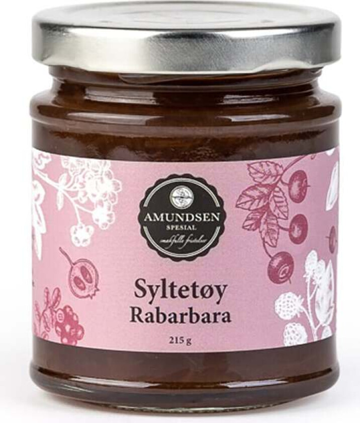 Amundsen Syltetøy Rabarbra