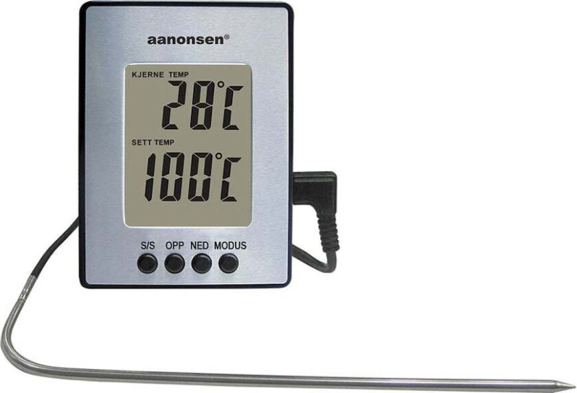 Digitalt Steketermometer Aluminium