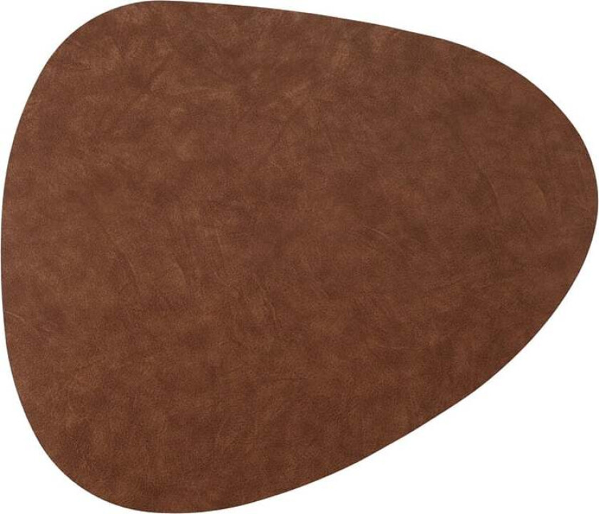 Bordbrikke Organisk 45x36cm Brun