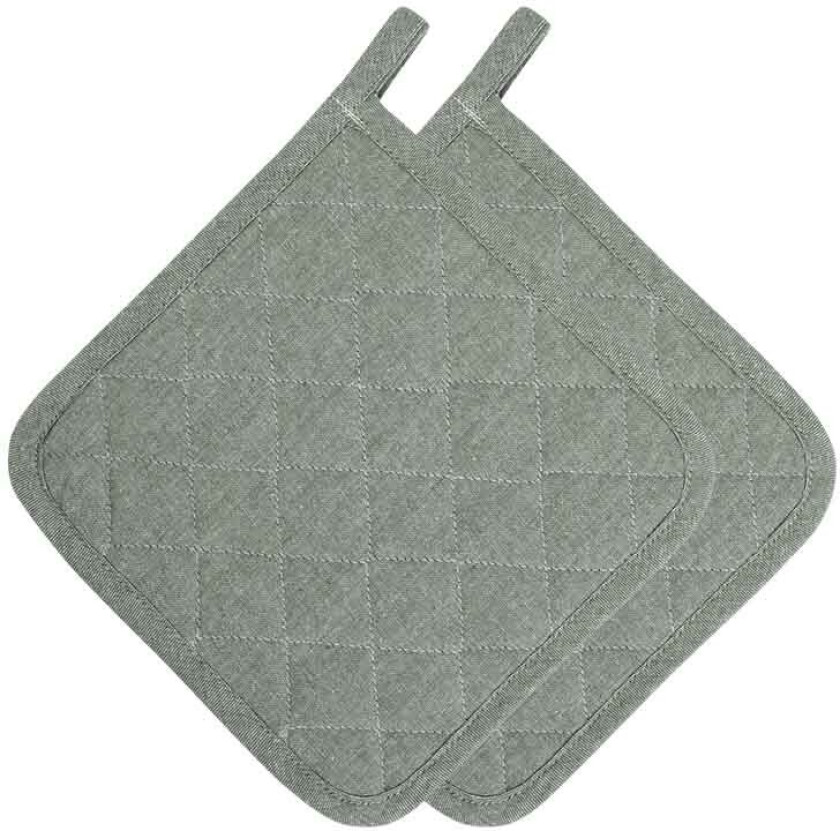 Gryteklut Grønn 2pk 22x22cm Eco