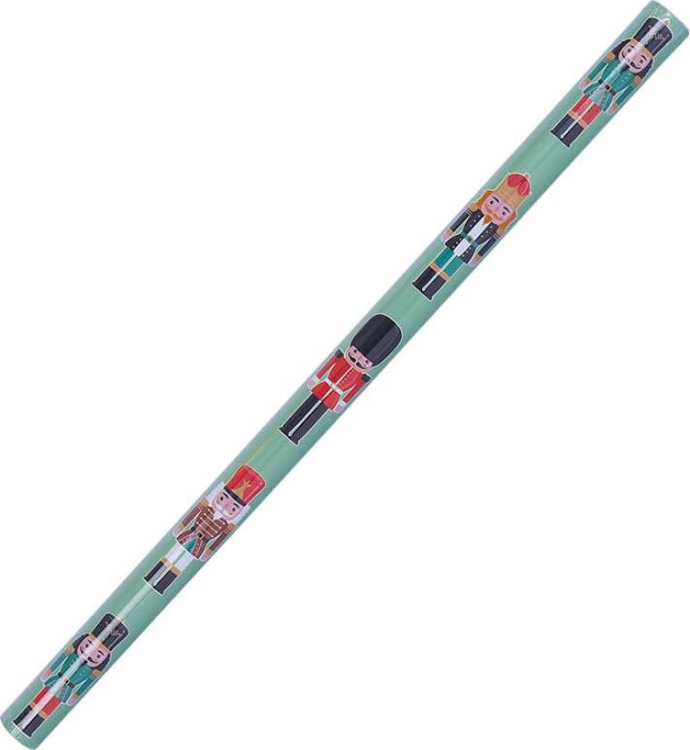 Julekolleksjon Gavepapir Nøtteknekker 70cmx4m Grønn