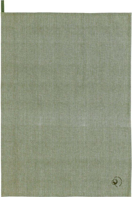 Chambray Organic Kjøkkenhåndkle Olive