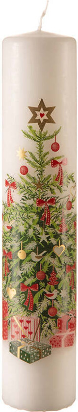 Kalenderlys Kubbe 25cm Juletre