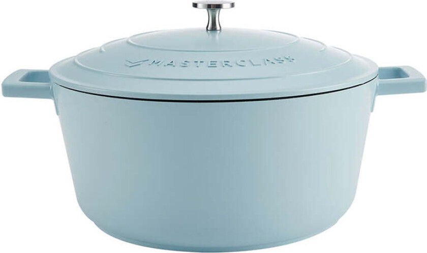 Masterclass Cast Aluminium Gryte 5L Himmelblå