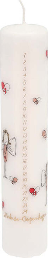Kalenderlys Angel Light 5x25cm