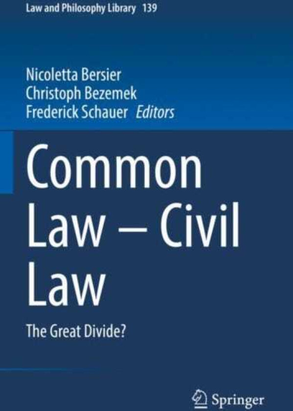 Bilde av Common Law – Civil Law The Great Divide?