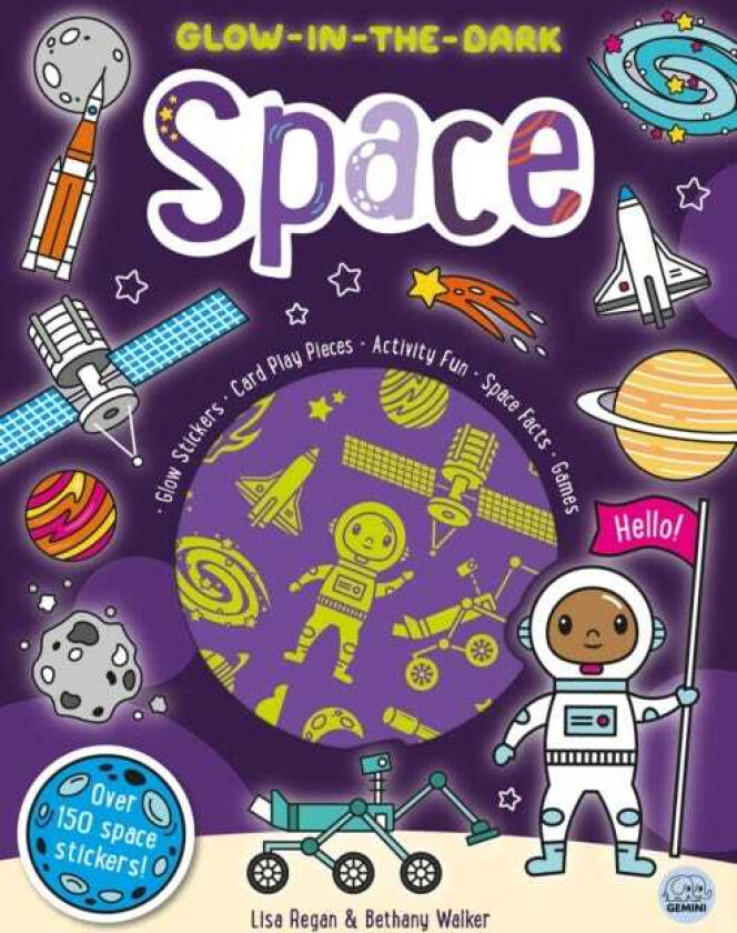 GlowintheDark Space Sticker Activity