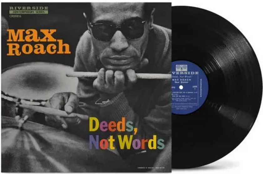 Max Roach Deeds, Not Words LP/Vinyl