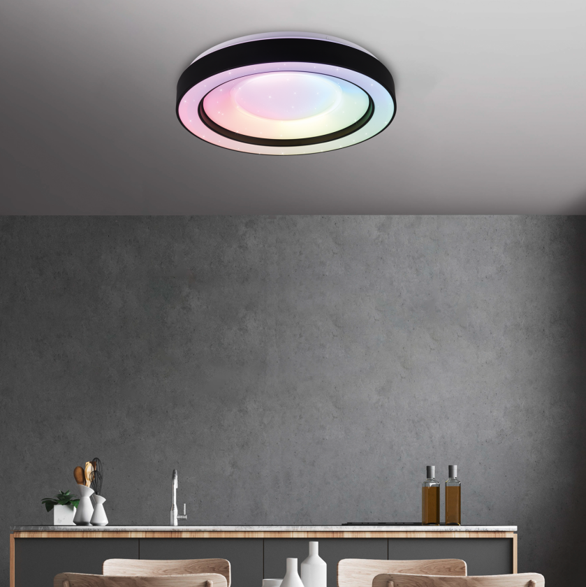 Arco LED Taklampe Sort Takplafonder Lampehuset