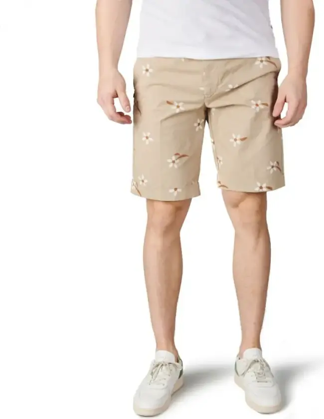 40Weft, Herre, Shorts, Beige, L