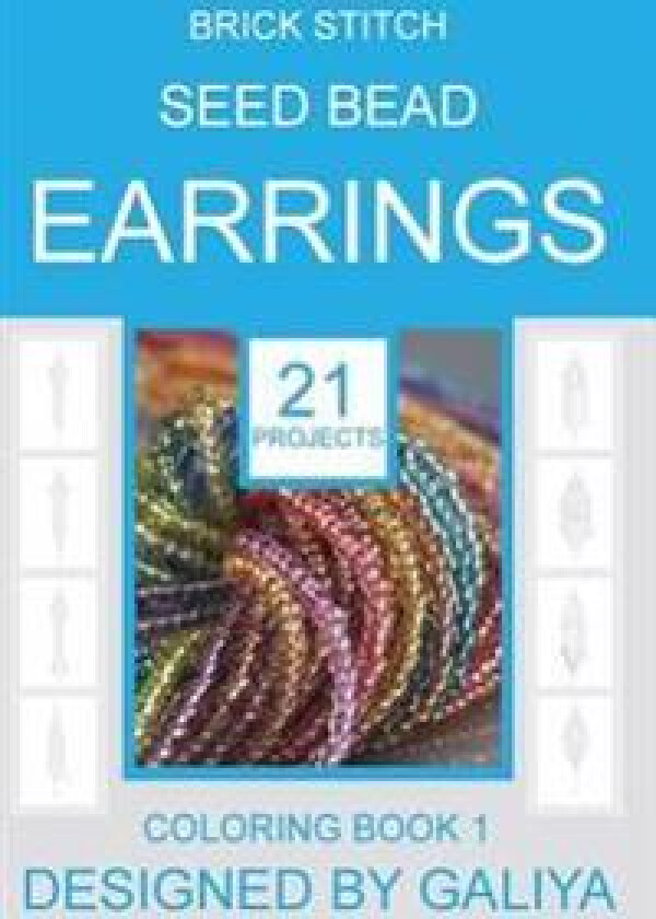 Brick Stitch Seed Bead Earrings