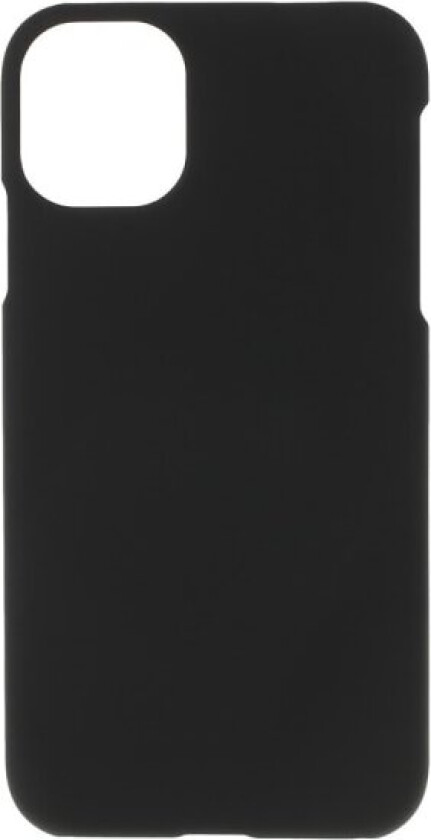 Rubberized PC Back Case for iPhone 11 Black