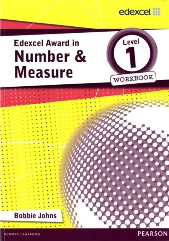Edexcel Award in Number and Measure Level 1 Workbook av Bobbie Johns