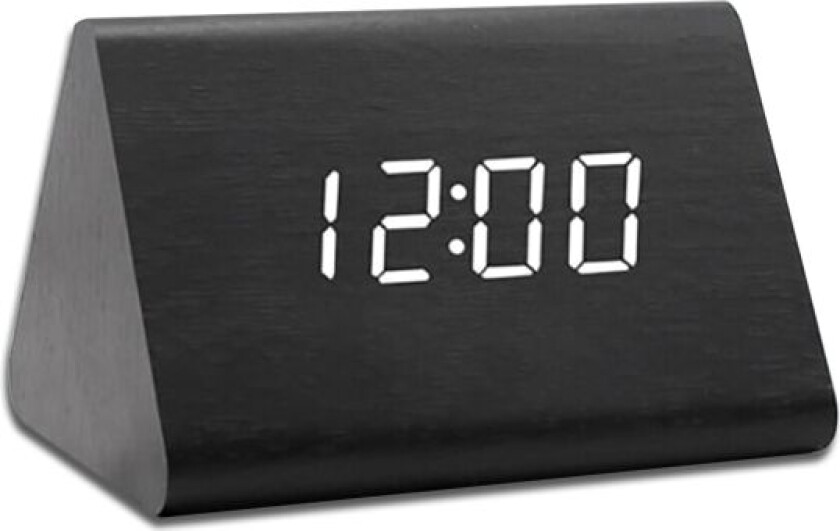Alarmklokke Digital, LED Digital Vekkerklokke, Bordklokke Digital med 3 Alarmer, USB Oppladbar, Lysstyrke og Volum Justerbar