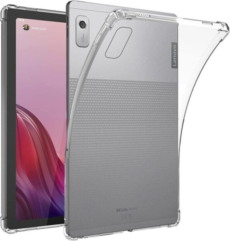 To Lenovo Tab M9 -TPU Clear Frosted Tablet Case Transparent