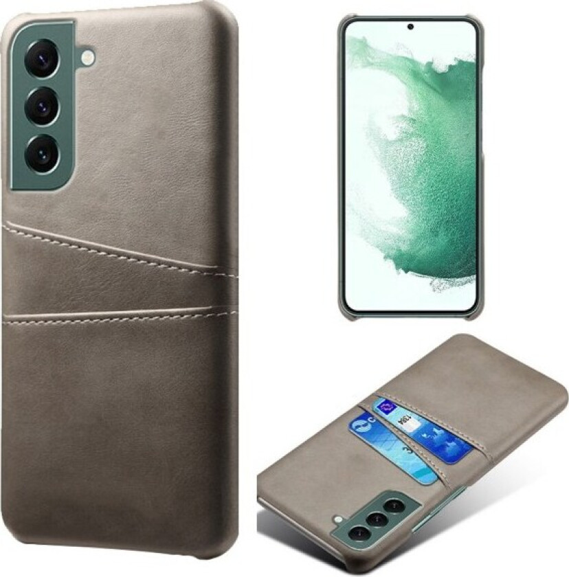 Samsung Galaxy S24 KSQ PU-Lærbelagt Hardt Deksel