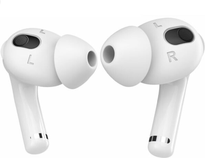 For AirPods 3 Noise Canceling Ear Tips Silicone Cover M White