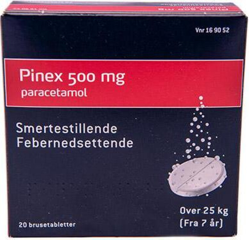500 mg brusetabletter 20 stk