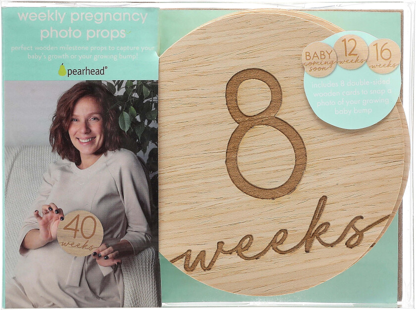 Pregnancy Bildekort, Wood - Innredningsdetaljer