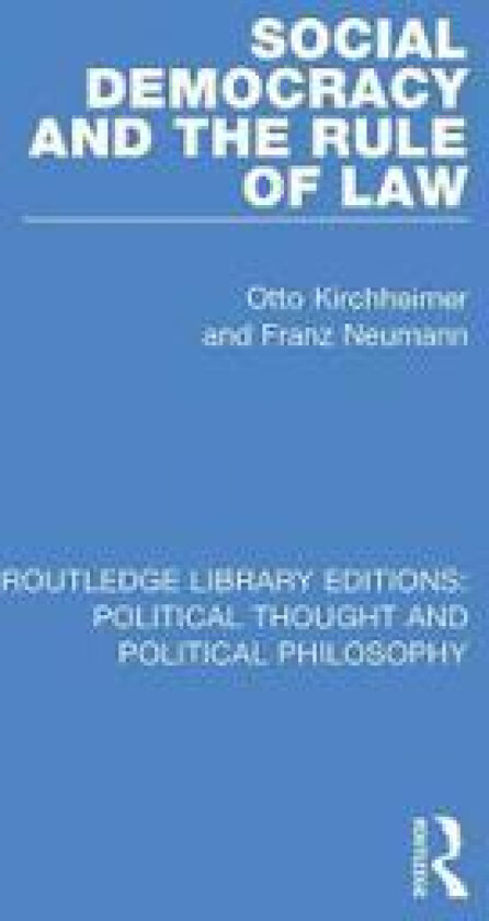 Social Democracy and the Rule of Law