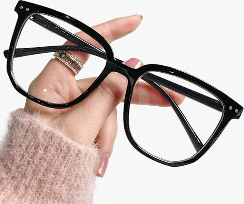 Bilde av Unisex Blålysbriller Lettvekt Uten Styrke Briller For Gaming Lesing Studenter Bright Frame