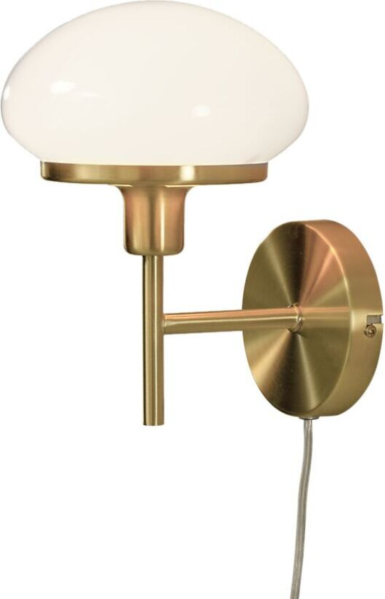 New August Vegglampe Messing Interiørlampe Lampehuset