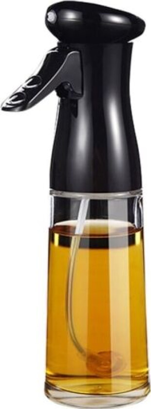 Oil Spray Bottle 200ML Vinegar Dispenser Cooking BBQ Salad Black