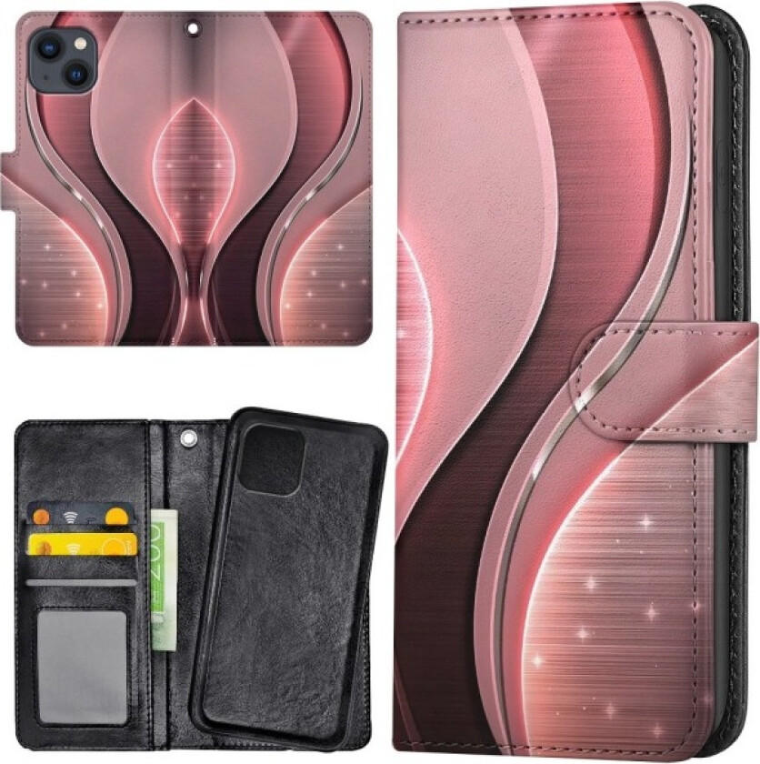 iPhone 14 - Lommebok Deksel Abstract