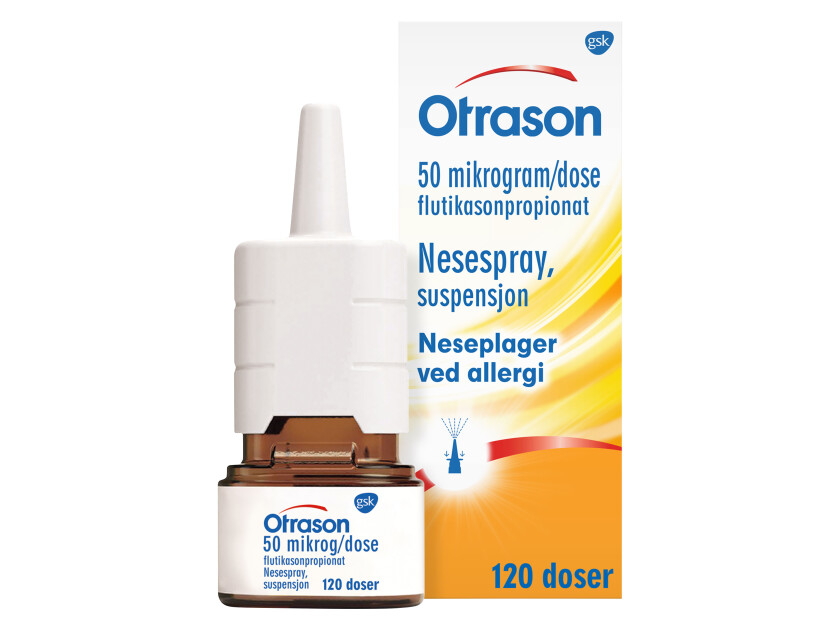 nesespray 50mcg/dose, 120 doser.