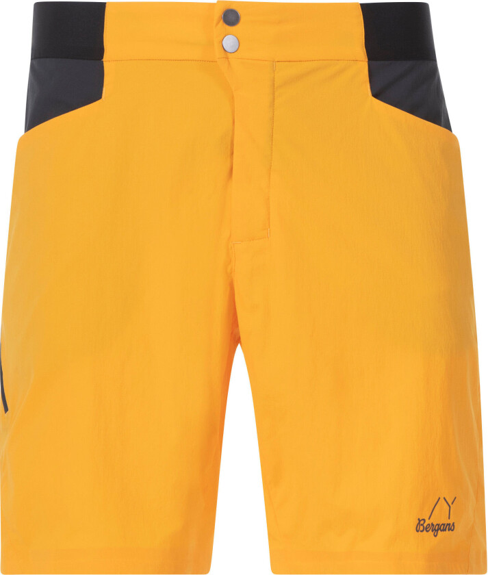Bergans Of Norway Y Lightline Vapor Shorts Herre Mango Yellow/Dark Shadow Grey 50