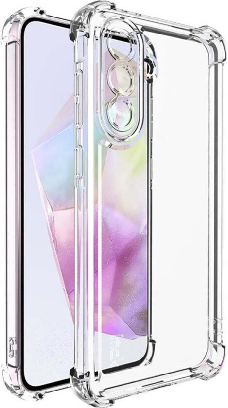 Samsung Galaxy A36 5G Shockproof Fleksibel Plast Deksel - Gjennomsiktig