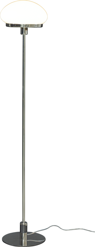 New August Gulvlampe Krom Interiørlampe Lampehuset