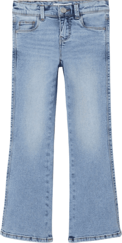 Name It Nkfpolly 1142 skinny boot jeans, Light Blue Denim